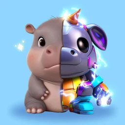 AI Chibi Robot Battle 图标